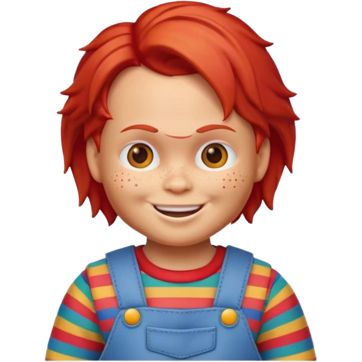 Un emojin de chuky emoji