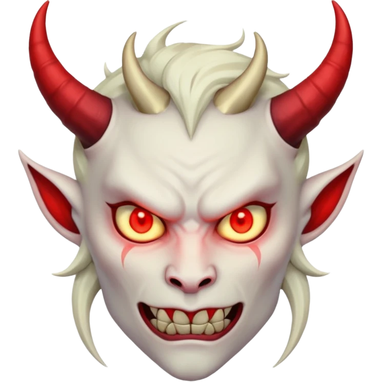 Demon d'animé ou manga emoji