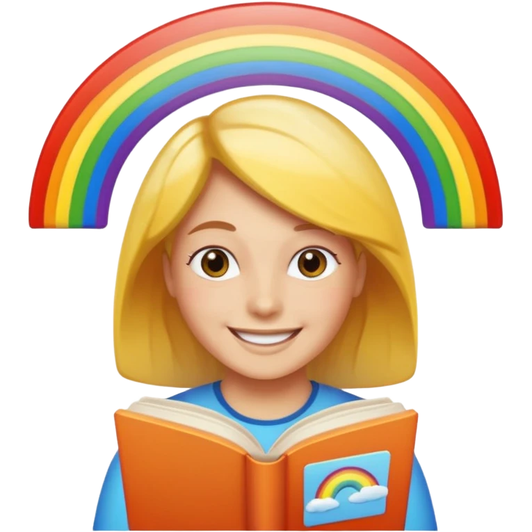 Reading Rainbow emoji
