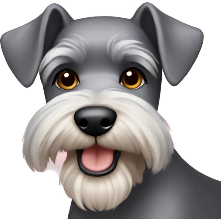 Miniature schnauzer  emoji
