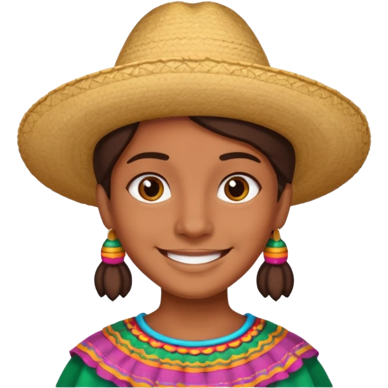 Big head Mexican emoji