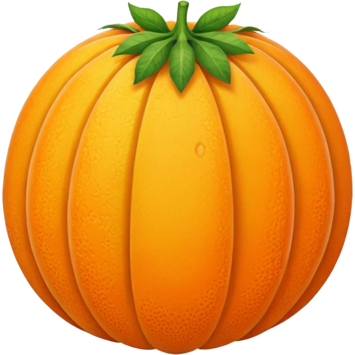 canteloupe emoji
