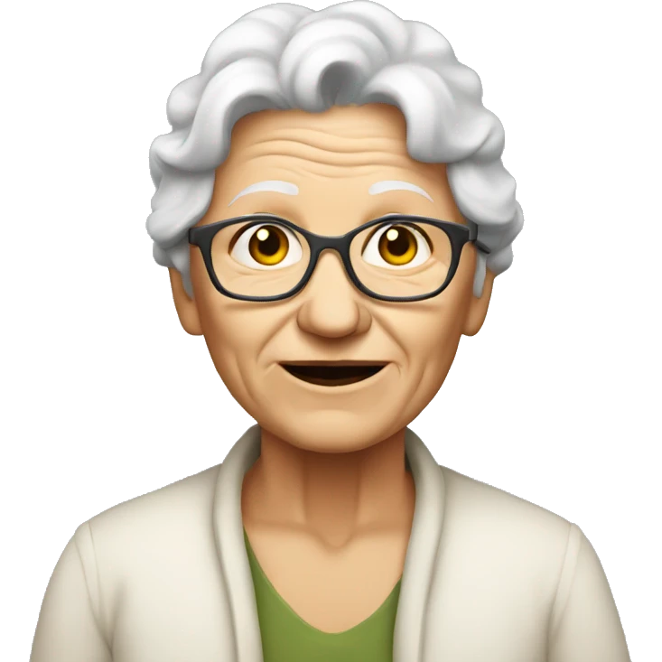 Alte Oma emoji