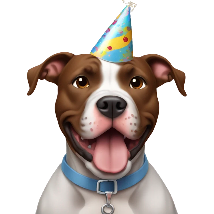 pitbull birthday emoji