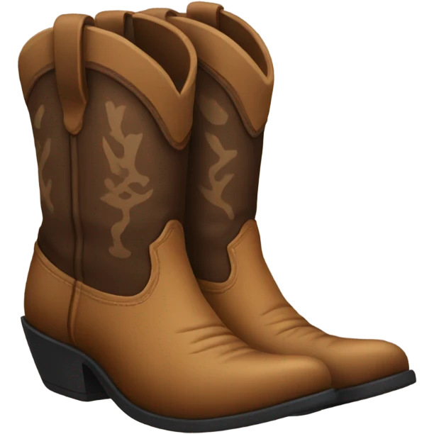 western boots emoji