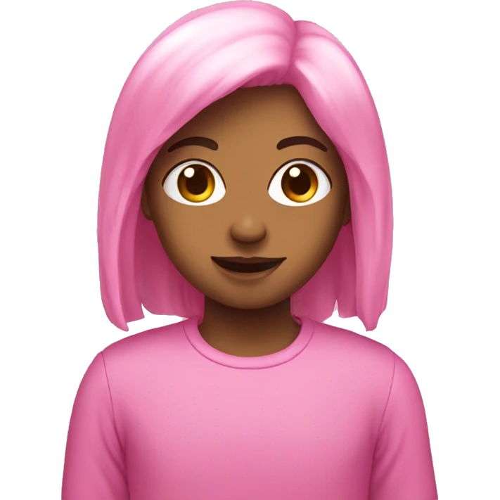 Pink emoji