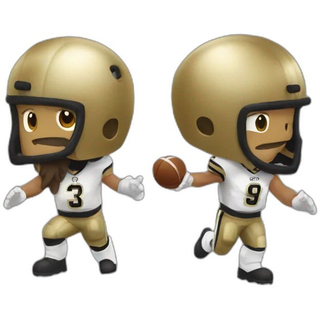 Saints standoff 2 emoji