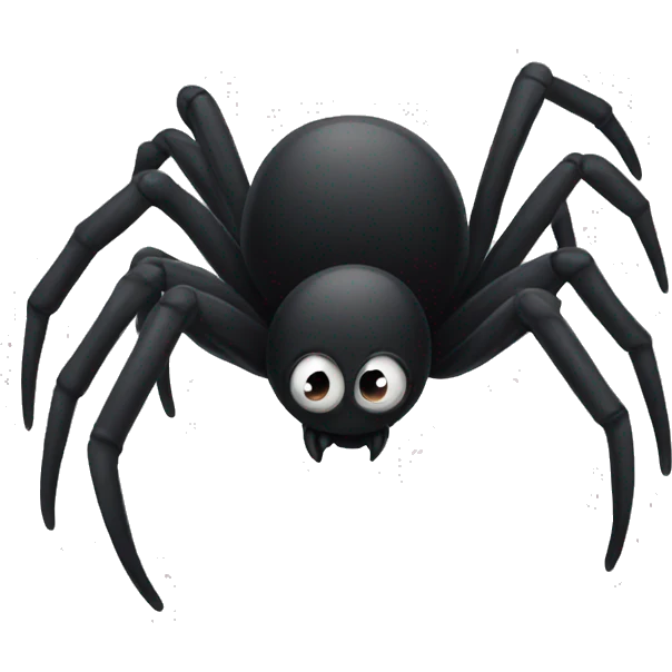 Black Spider  emoji
