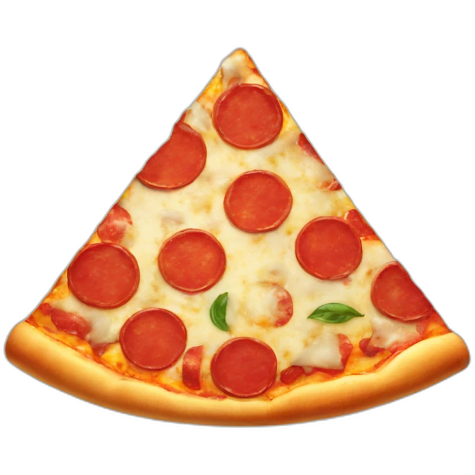 pizza on head emoji