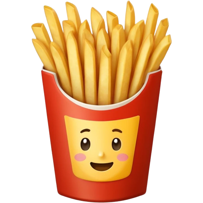 french fries emoji