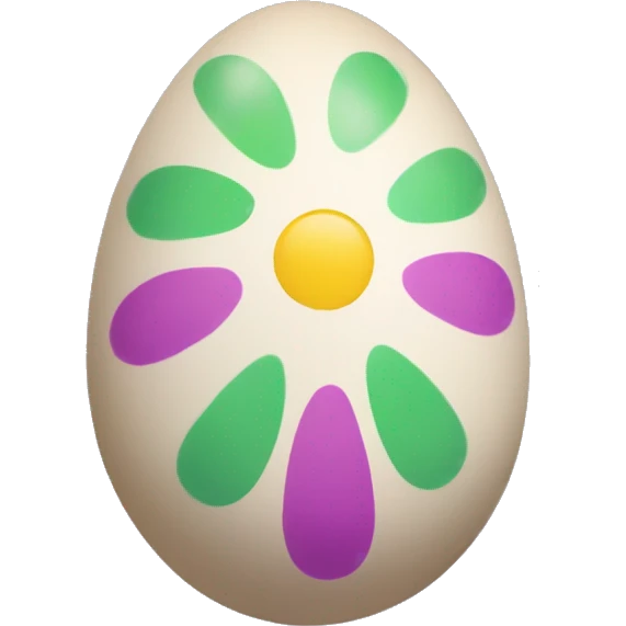 dyed easter egg emoji