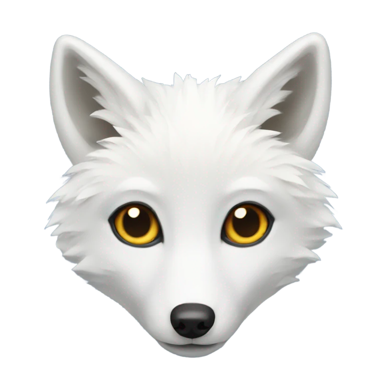 arctic fox emoji