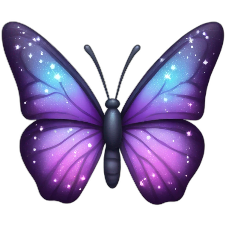 sparkling butterfly emoji