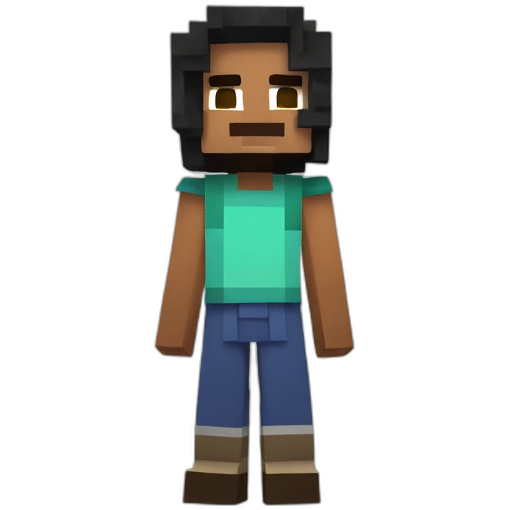 Personnage Minecraft emoji