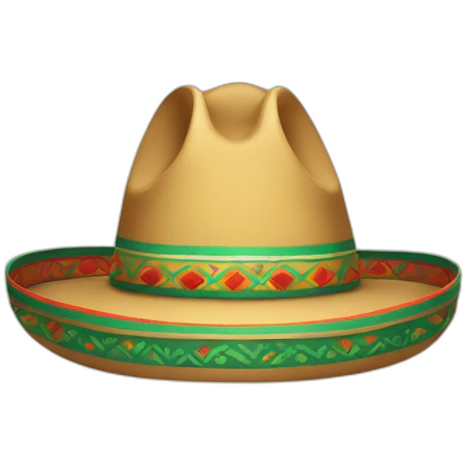 Mexican sombrero emoji