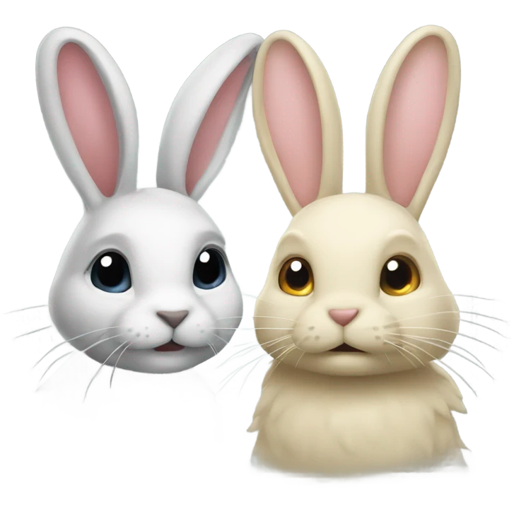 Rabit and lignting emoji