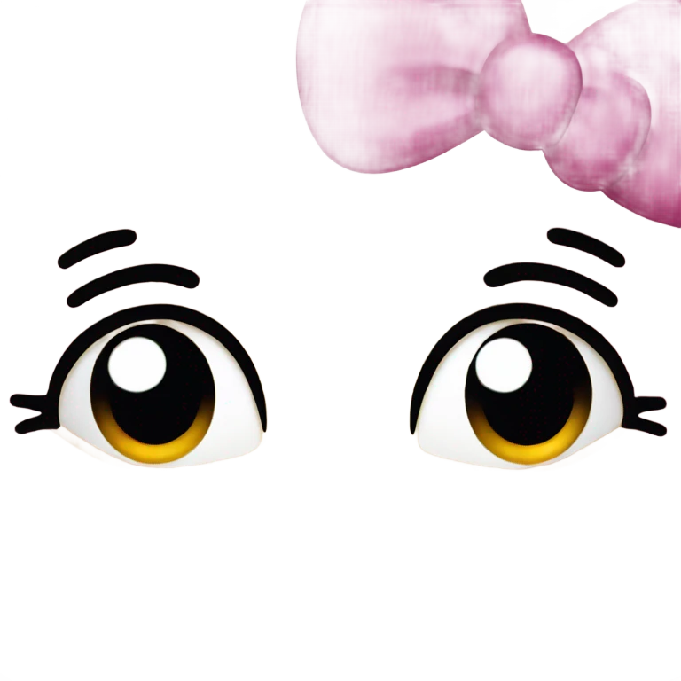 Hello kitty crying  emoji