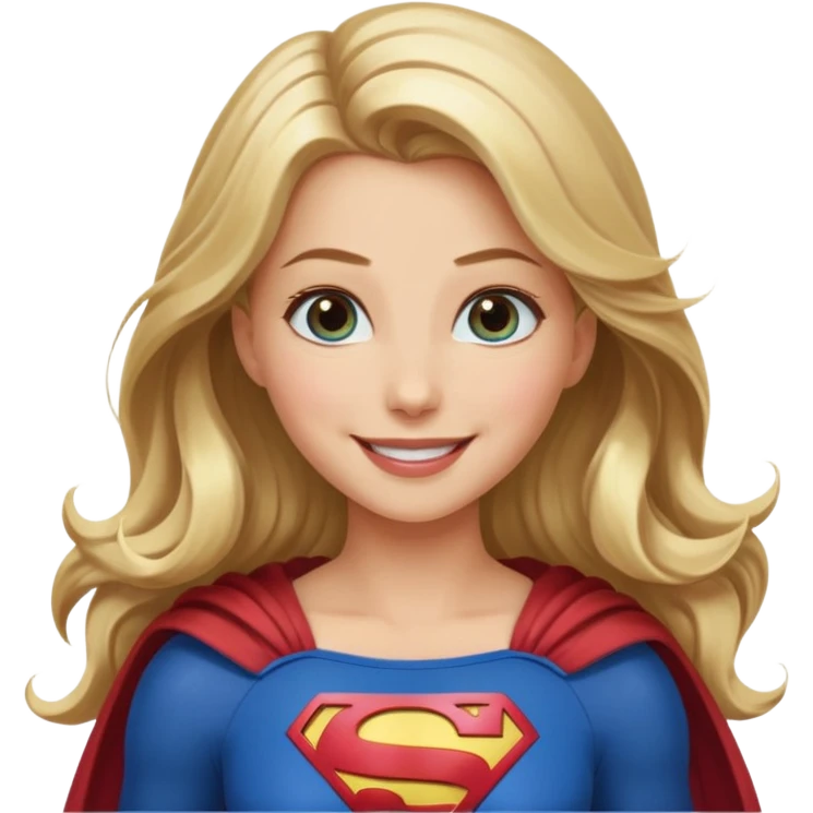 Sexy Supergirl emoji