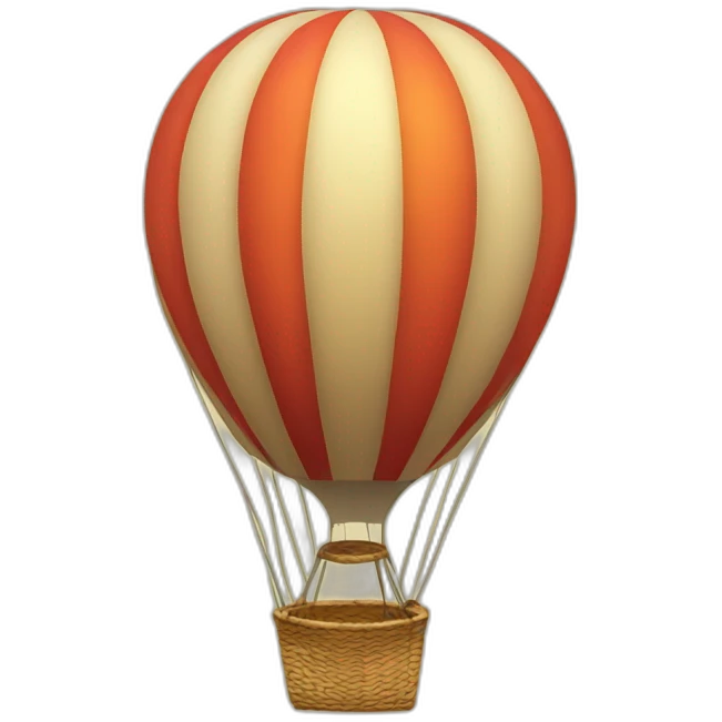 Hot air balloon emoji