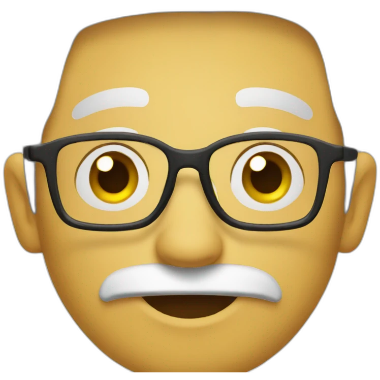 old-glasses emoji