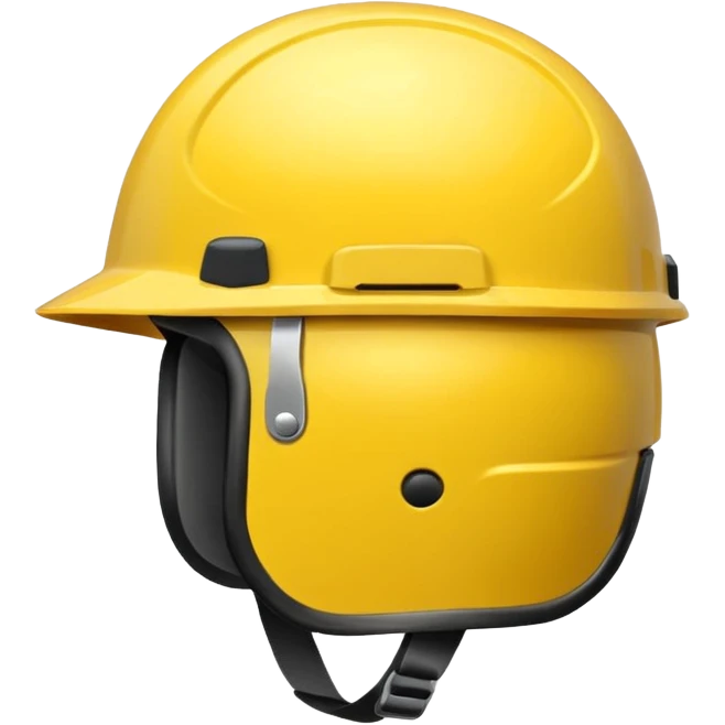yellow helmet  emoji