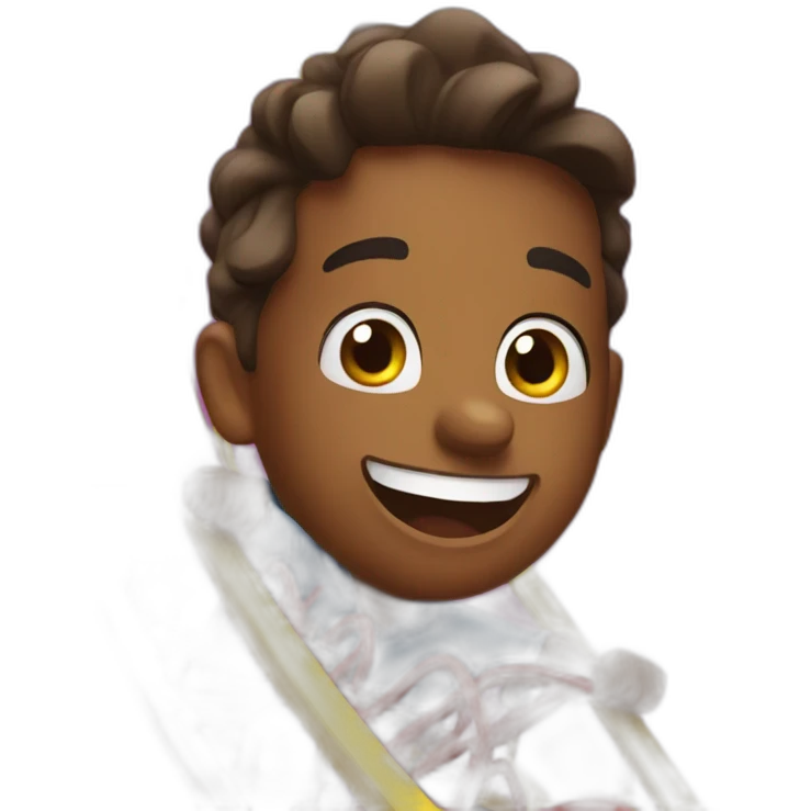 Enjoying a rollercoaster  emoji