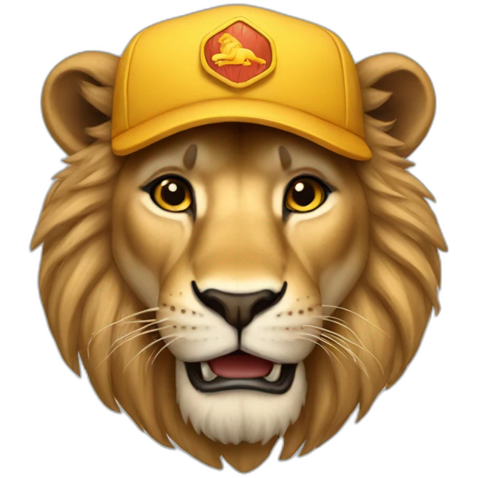 lion courier emoji