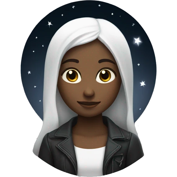 my mellody with crescent moon emoji
