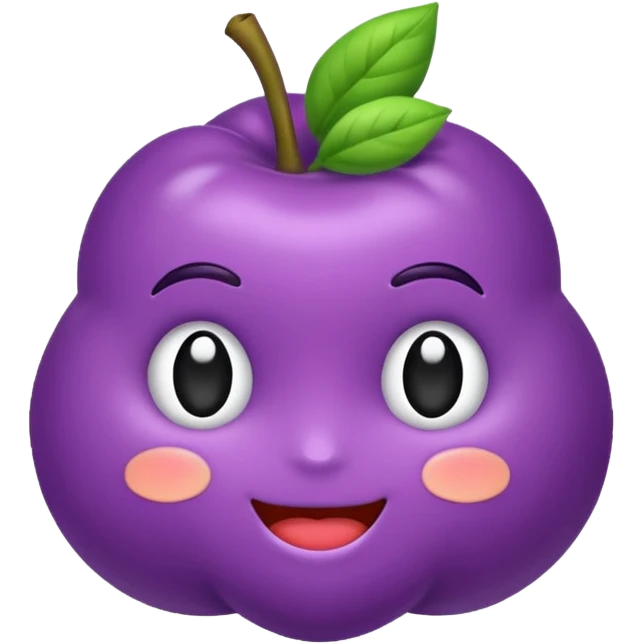 Hace la fruta higo emoji