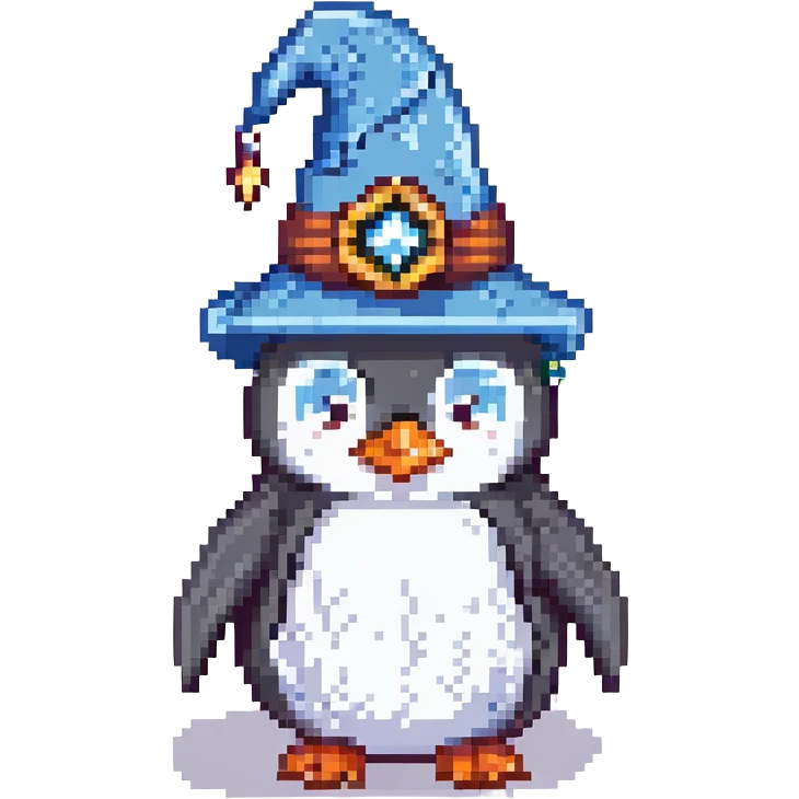 penguin wizard emoji