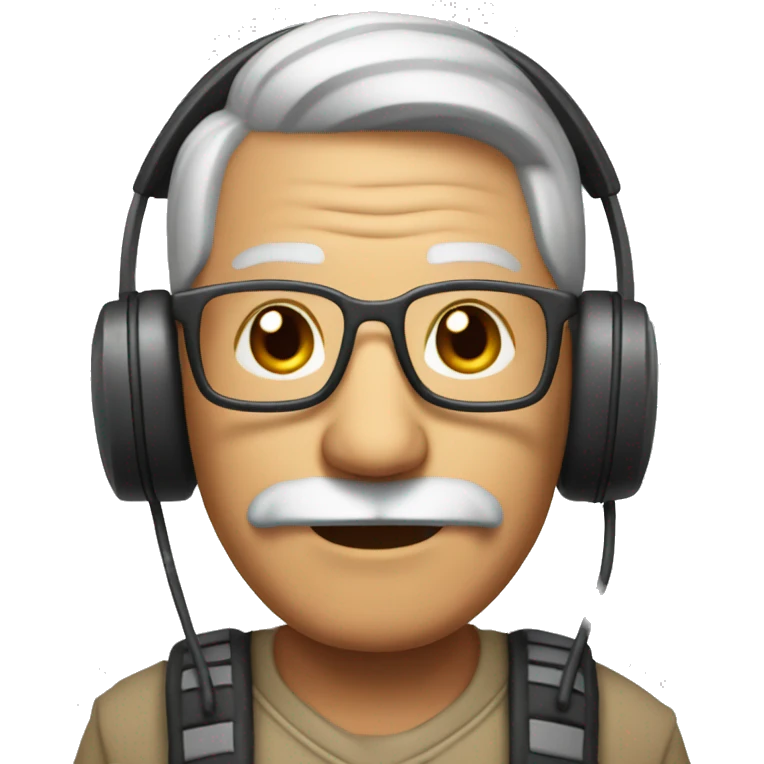 abuelito gamer enojado emoji