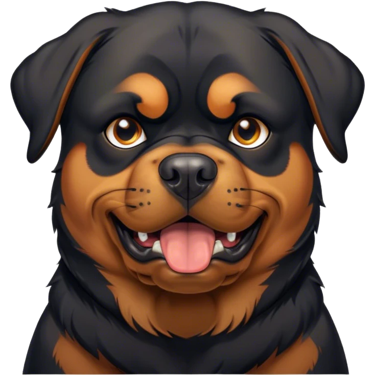 Angry Rottweiler  emoji