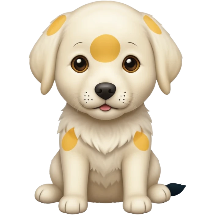White Labrador  emoji