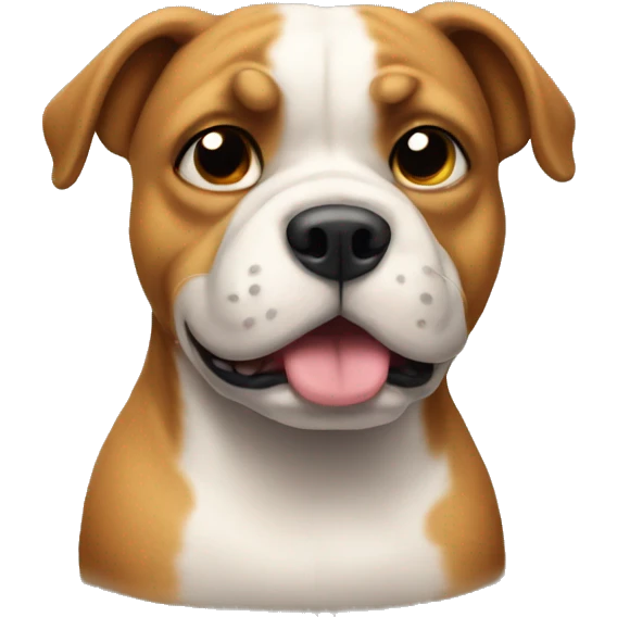 Pocket bully dog emoji
