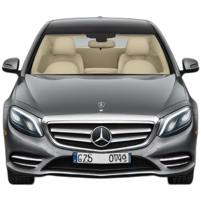 mercedes-s-class-front-view emoji