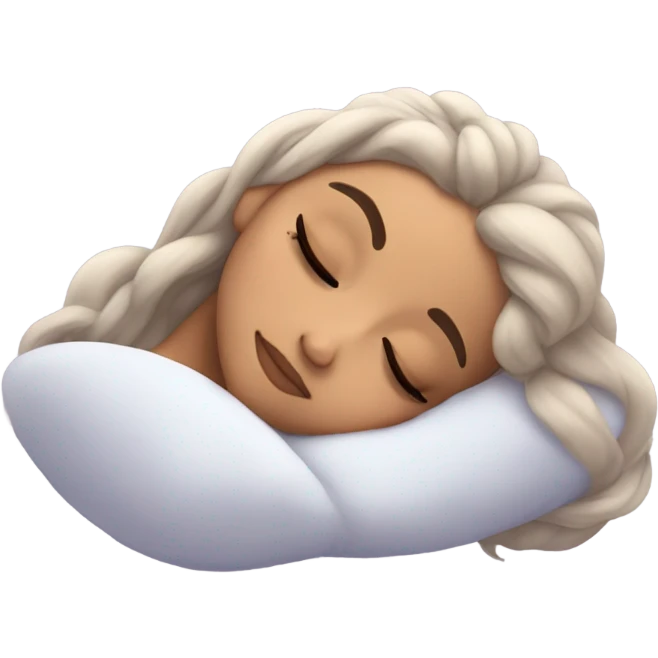 Ariana Grande sleeping emoji