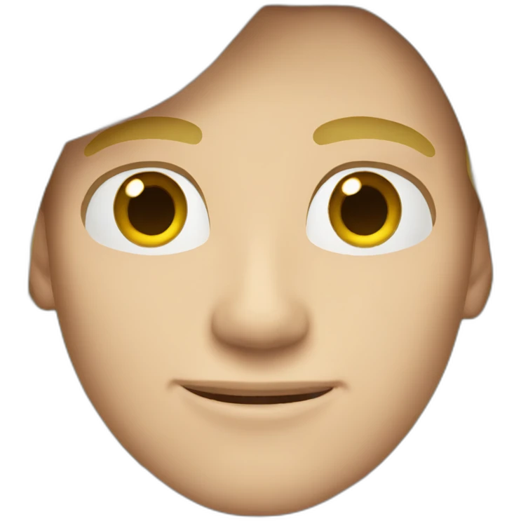 blond guy no beard emoji