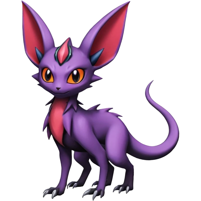 Salandit-Noivern-Espeon-Hybrid (Full body) emoji