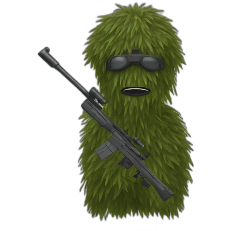 Ghillie sniper emoji