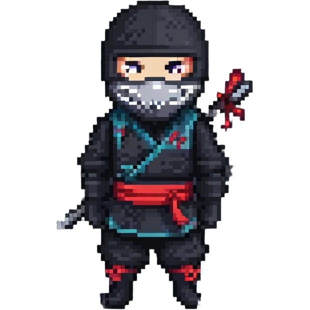 masked ninja emoji