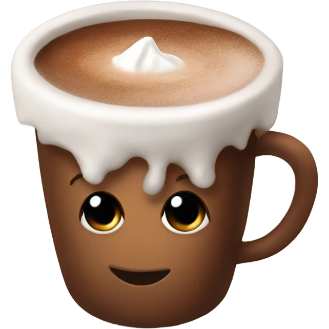 A cup of hot coco emoji