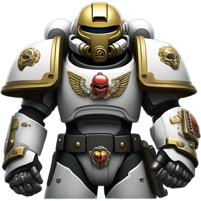 Space marine from warhammer emoji