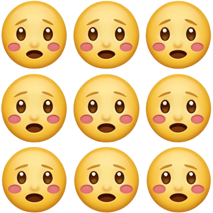 Emotional face emoji’s  emoji