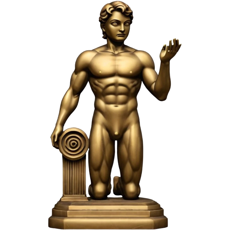 Spirit Of Detroit statue emoji