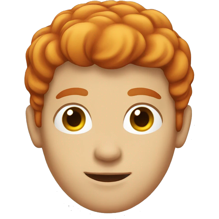 male red hair emoji