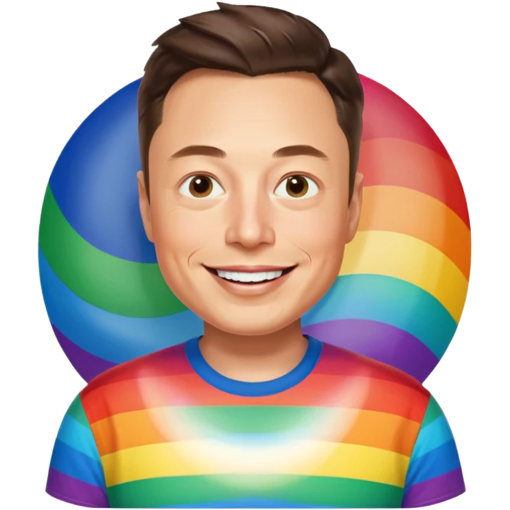Gay Elon Musk emoji
