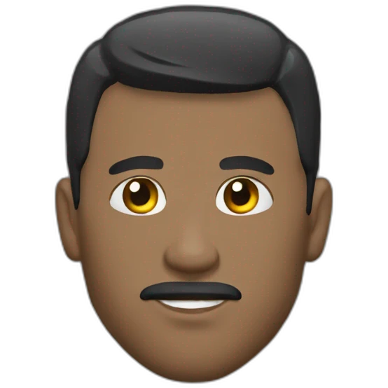 Boxeur chauve emoji