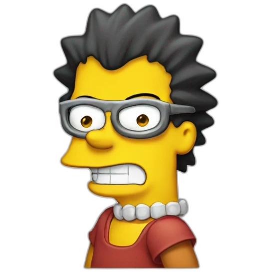 Bart simpson emoji
