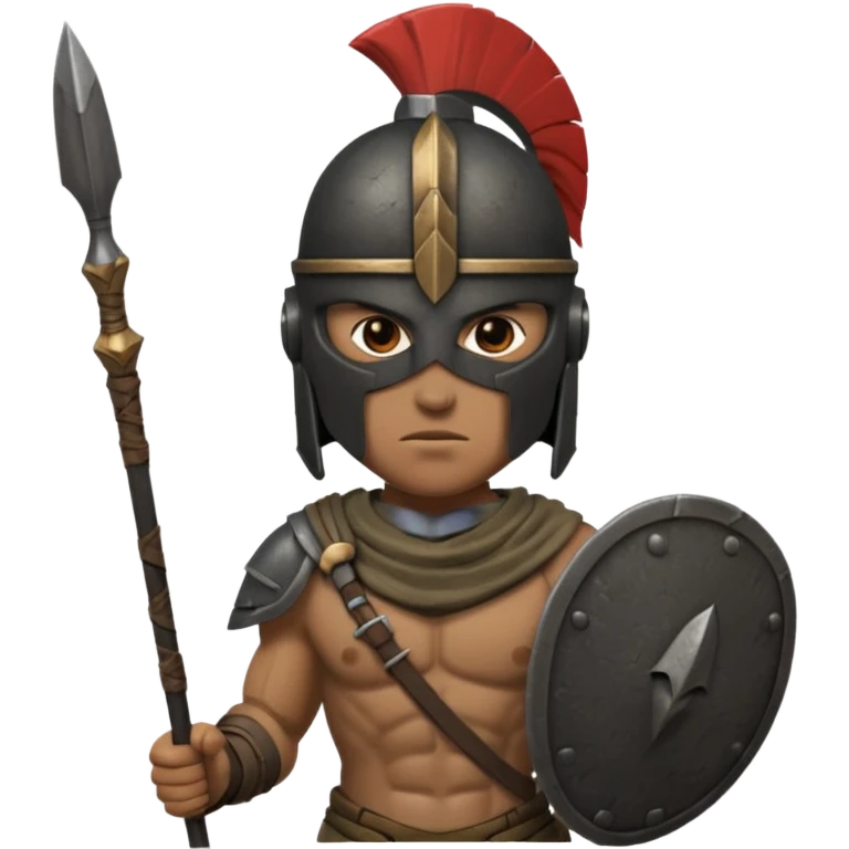 Spartan soldier barrack emoji
