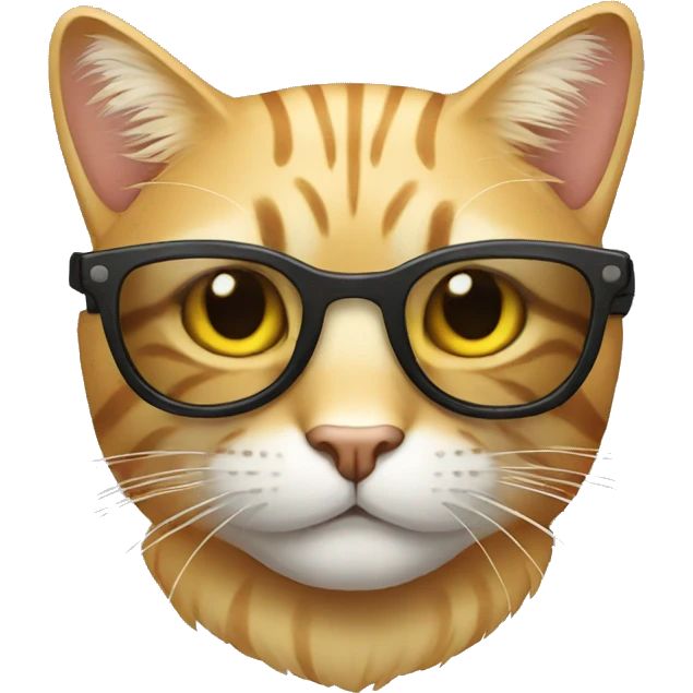 Cool cat emoji